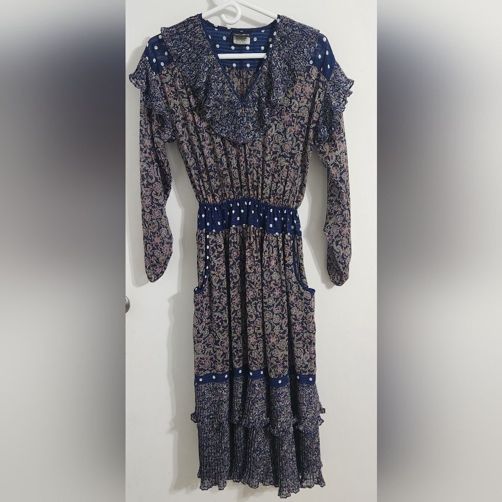 Vintage Diane Freis dress Size M
